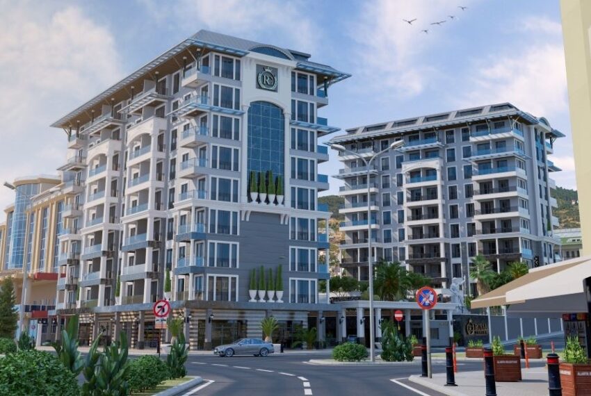 نمای بیرون ساختمان در روز